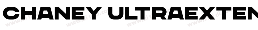 CHANEY UltraExtended字体转换